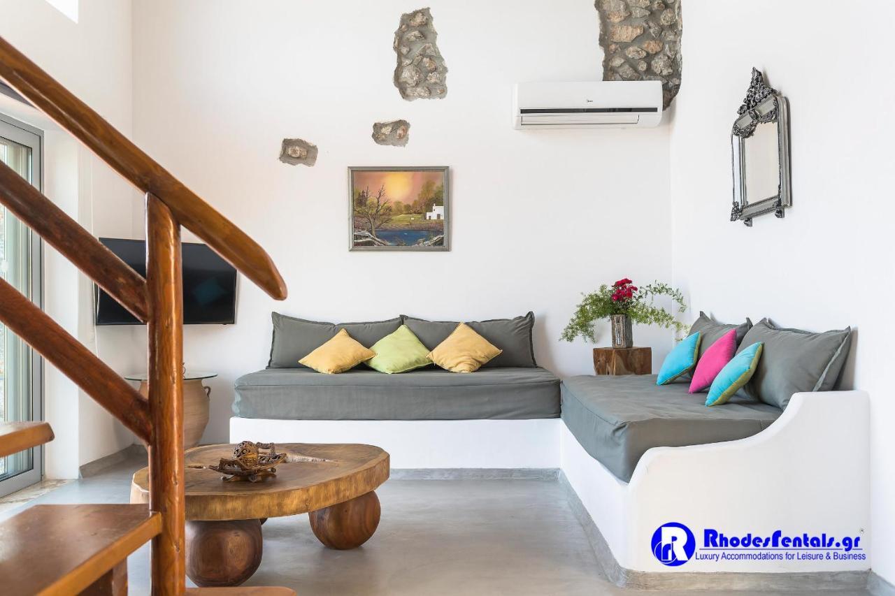 Lindos Seastone Villas Lardos Luaran gambar