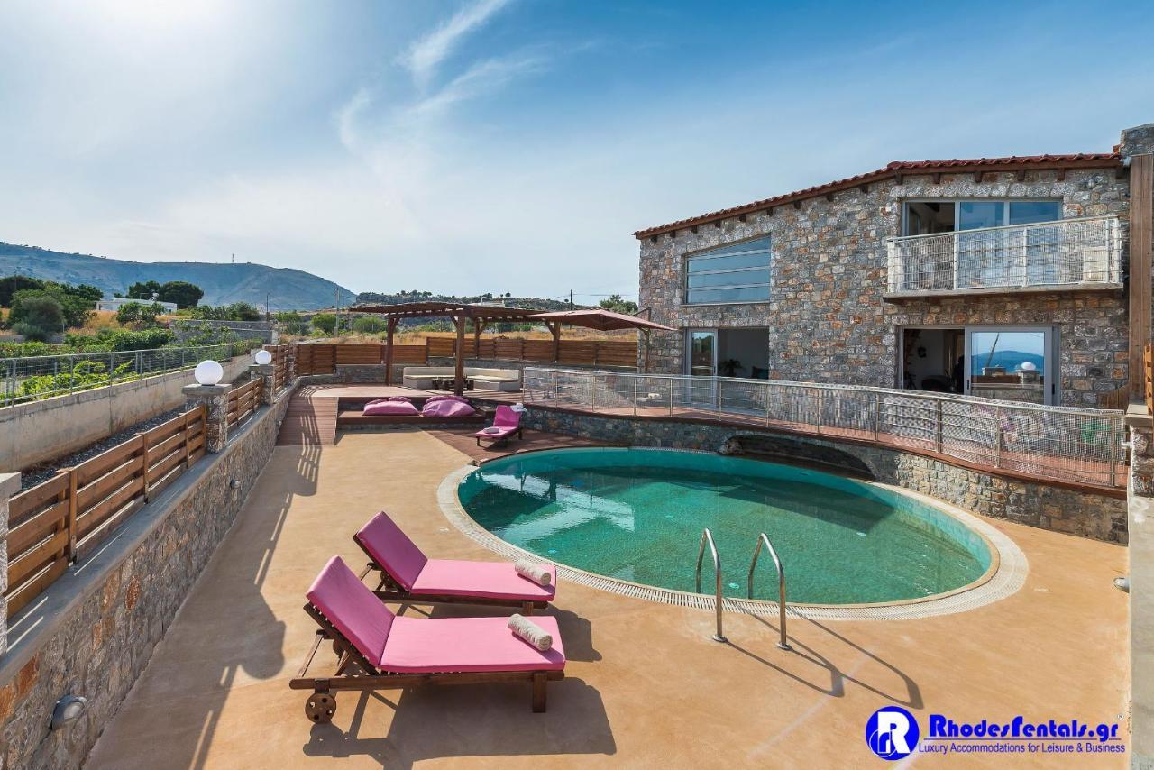 Lindos Seastone Villas Lardos Luaran gambar