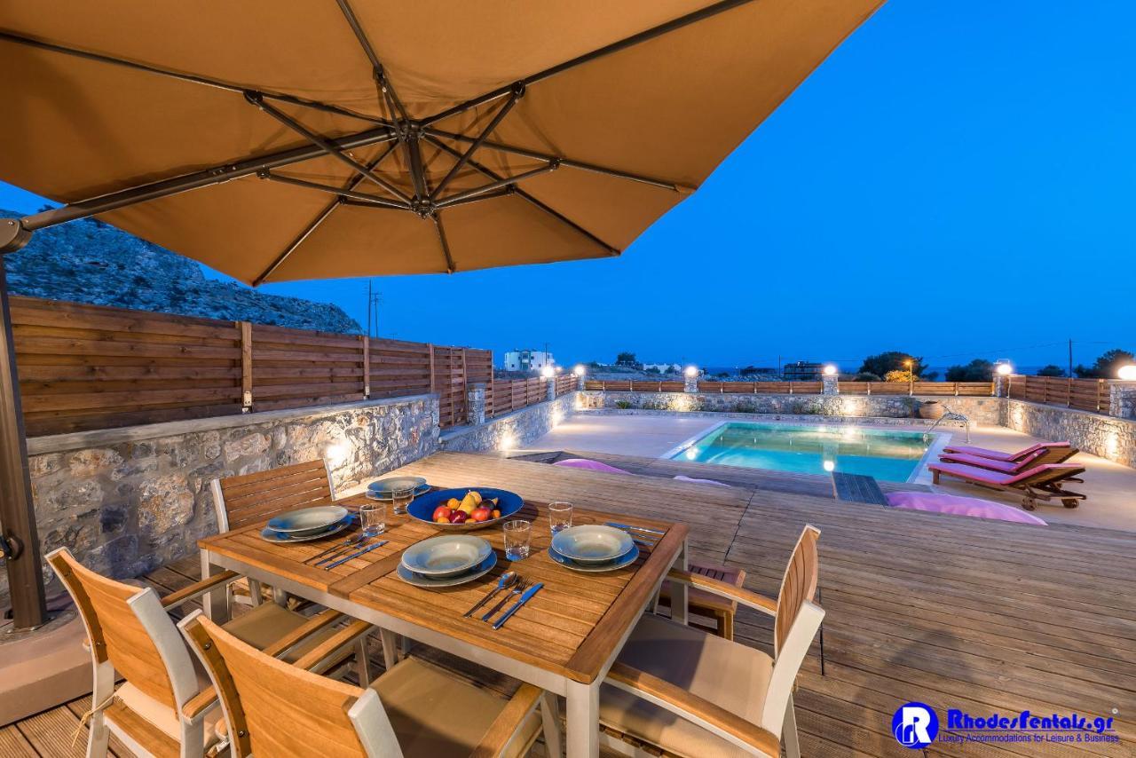 Lindos Seastone Villas Lardos Luaran gambar