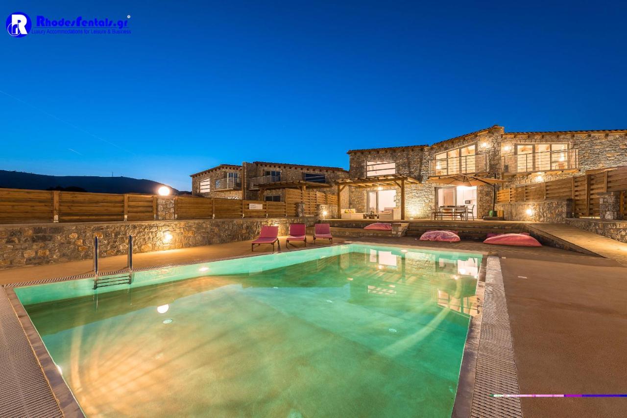 Lindos Seastone Villas Lardos Luaran gambar